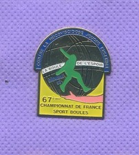 Rare Pins Petanque 67 Eme Championnat De France Grenoble 1993 J426