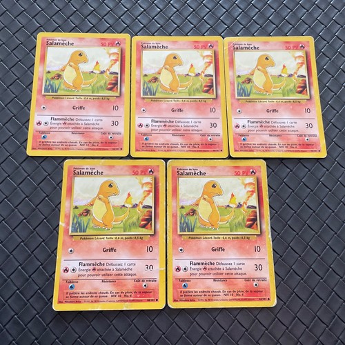 Lot carte pokémon - lot, salamèche