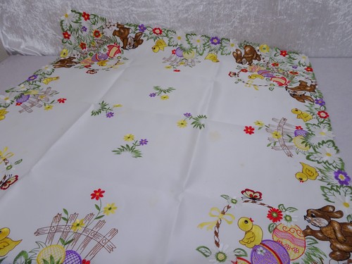 Nappe pâques broderie - pâques,
