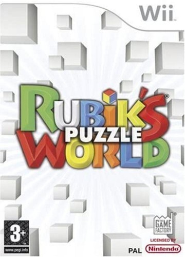 Jeu wii rubik puzzle world - jeu,