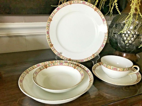 Vintage place setting - 5, pc