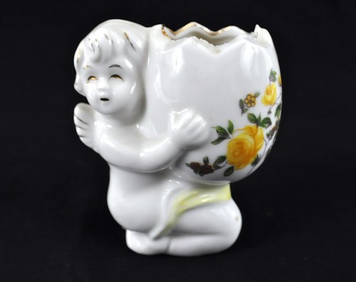 Vintage girl angel porcelain - girl,