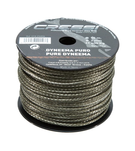 Cressi corde dyneema 100 - dyneema, 100%