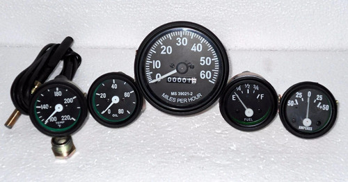Jeep willys speedometer v - jeep,