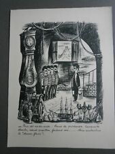 PEYNET Raymond - GRAVURE HUMORISTIQUE - CAMBRIOLAGE - 1943