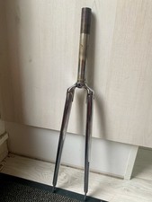 Straight chrome Columbus fork