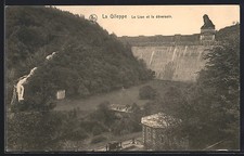 CPA La Gileppe, Le Lion et le