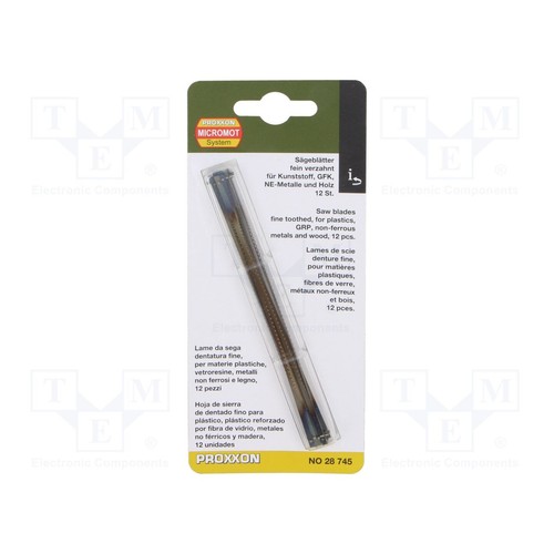 Proxxon 28745 jeu lames de - 28745,
