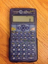 Sharp EL-531V DAL Advanced Scientific Calculator with Case - Blue