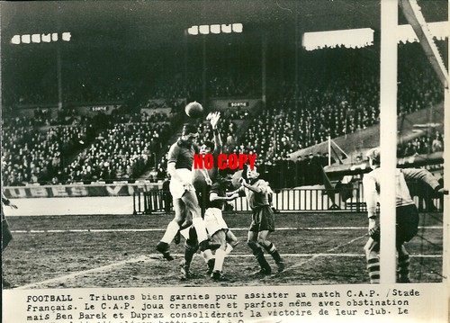Photo presse football - 1948, cap