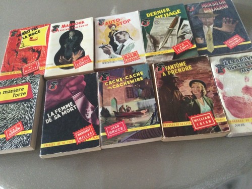 Lot livres policiers - 10,