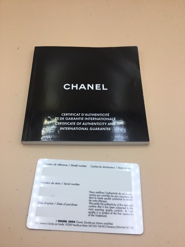 Chanel warranty guarantee - :,