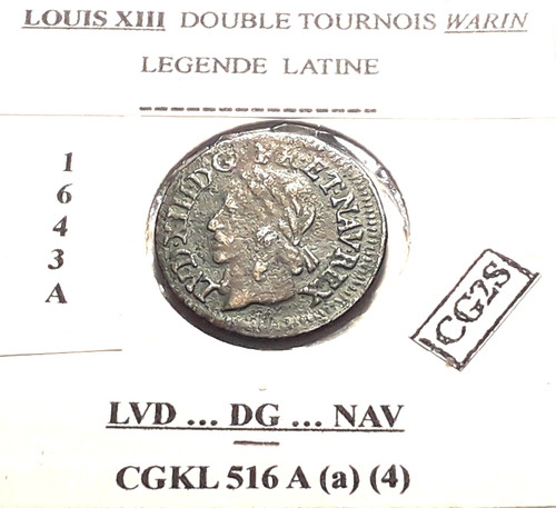 Louis xiii double tournois - xiii,