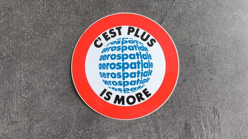 Autocollant sticker aviation - autocollant,