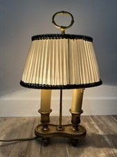 LAMPE BOUILLOTTE DE TABLE OU BUREAU 2 FEUX