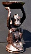 Sujet BRONZE fantaisie patine