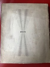 Georges HUGNET ONAN E.O.Num 1934 ENVOI Surrealisme Dada 