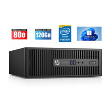 Ordinateur Fixe HP ProDesk 400 G3 SFF 8go- ssd 120 Go
