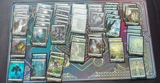 Lot de 54 Forêts Full Art – Magic: The Gathering – État Excellent - Deck Cartes