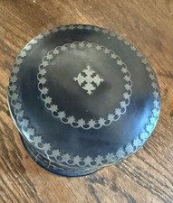 BOITE en papier maché laqué