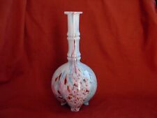 JOLI VASE BOUTEILLE EN VERRE DE CLICHY,EPOQUE FIN 19ème OU DEBUT 20ème.