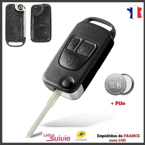 Coque clé pour mercedes benz - clé,