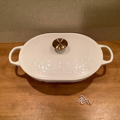 Cocotte creuset fleur cm - cocotte,