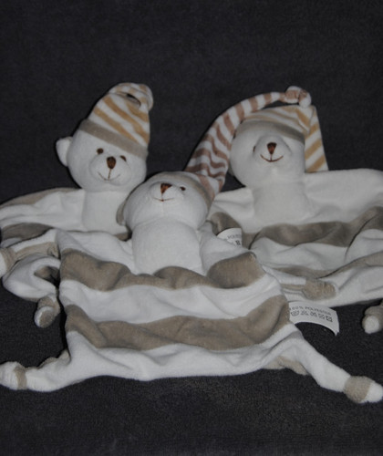 Doudou plat ours credit - plat,