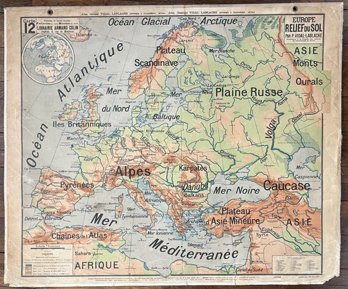 Rare ancienne carte - ancienne,