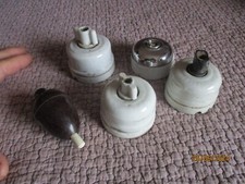 au choix  1 Ancien s Interrupteur s Porcelaine 1 Poire de Lustre ancienne Lampe