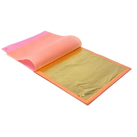 Sim gold leaf feuilles - 25, d'or