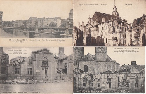 Lot old postcards war 18 - postcards, 14-18