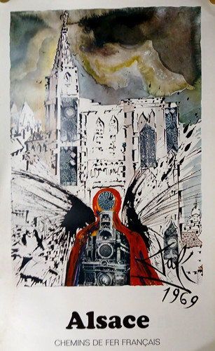 Affiche sncf salvador - dali,