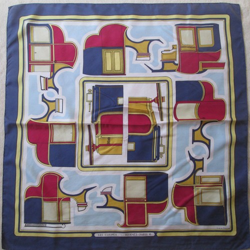 Authentique foulard carré - ,