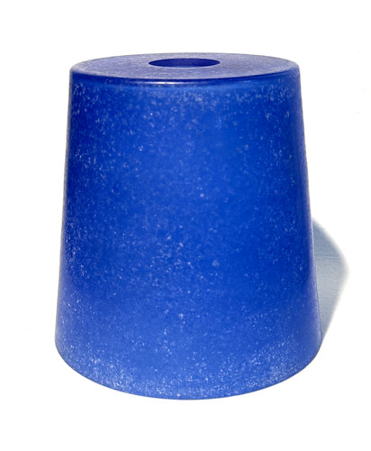 Abat jour verre bleu - abat-jour, en