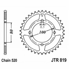 Engrenage JT 819 Z37 Pour