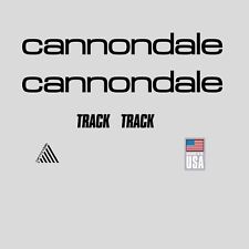 Cannondale Piste bicycle Cadre Stickers - decals:Noir N.12