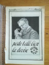 PUBLICITE ANCIENNE PUB ADVERT Devise conserves - postiches henry jouet Maerklin