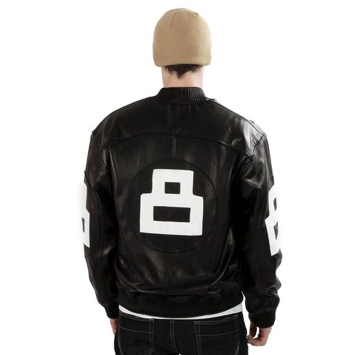 Veste cuir boules - en,