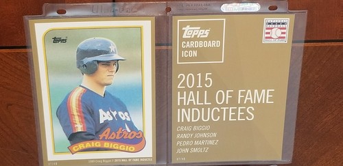 2015 h0f inductees topps - h0f, inductees-topps