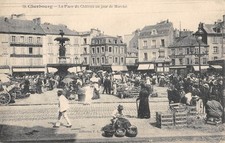 CPA 50 CHERBOURG / LA PLACE DU