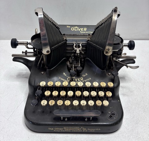 Antique oliver typewriter - antique, 5