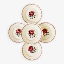 Assiettes à dessert, modèle Germaine, Badonviller