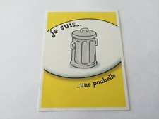 Carte je suis une poubelle