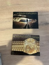 1993 Original Rolex Explorer 2 Booklet In Italian