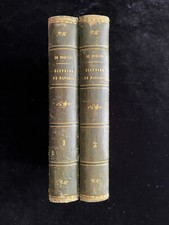 ¤ 2 livres reliés anciens 1833 - HISTOIRE DE NAPOLÉON - J de NORVINS - éd. Furne