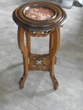 ancienne STATUE téléphone LAMPE SUPPORT PLANTE COLONNE VICTORIENNE PILIER PRÉSENTOIR PIÉDESTAUX