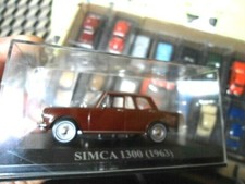 SIMCA 1300 1963 IXO-ALTAYA 1/43 BOITE VITRINE