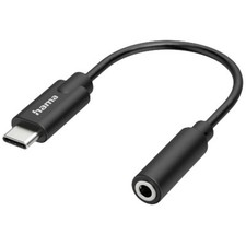 Hama USB 2.0 Adaptateur [1x USB-C® mâle - 1x Jack femelle 3.5 mm]