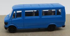 MICRO HERPA HO 1/87 MERCEDES-BENZ 207 D BLEU CLAIR MINIBUS BUS no BOX